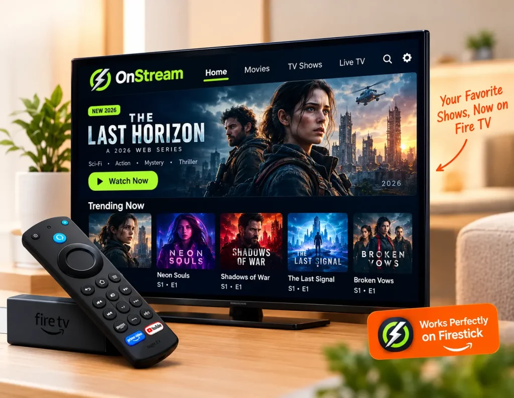 OnStream Firestick: Install and Stream on Fire TV Now in 2026 1 OnStream Firestick